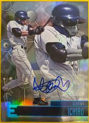 Ichiro [Autograph Platinum Blue] #3 Baseball Cards 2023 Panini Chronicles Essentials Prices