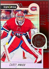 Carey Price [Red] #9 Hockey Cards 2022 Upper Deck Synergy Prices