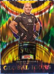 Glover Teixeira [Gold Flash] #17 Ufc Cards 2023 Panini Select UFC Global Icons Prices