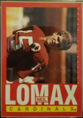 Neil Lomax [Hand Cut] #J Football Cards 1985 Topps Box Bottoms Prices