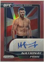 Michael Bisping [Red] #NP-MBS Ufc Cards 2021 Panini Chronicles UFC National Pride Signatures Prices