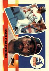 Ivan Calderon Baseball Cards 1990 Topps Big Baseball Prices