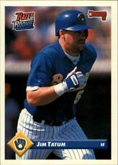 Jim Tatum #341 Baseball Cards 1993 Donruss Prices