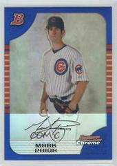 Mark Prior [Refractor] #140 Baseball Cards 2005 Bowman Chrome Prices