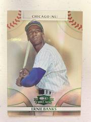 Ernie Banks #15 Baseball Cards 2008 Donruss Threads Prices