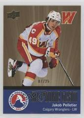 Jakob Pelletier [Gold] #AR-4 Hockey Cards 2022 Upper Deck AHL All Rookie Team Prices