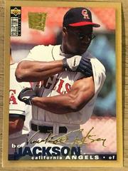 Bo Jackson [Gold Signature] #36 Baseball Cards 1995 Collector's Choice Se Prices
