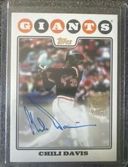 Chili Davis Baseball Cards 2023 Topps Archives 2008 Fan Favorites Autographs Prices
