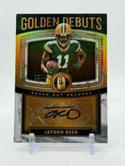 Jayden Reed [White Gold] #GD-13 Football Cards 2023 Panini Gold Standard Golden Debuts Autographs Prices
