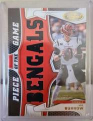 Joe Burrow [Red] Football Cards 2021 Panini Certified Piece of the Game Prices