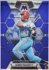 Kirby Puckett [Blue Velocity] #23 Baseball Cards 2023 Panini Chronicles Mosaic Prices