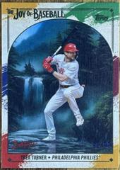 Trea Turner [Paint Splatter] #14 Baseball Cards 2023 Topps X Bob Ross The Joy Of Prices