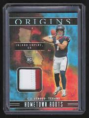 C. J. Stroud [Turquoise] #HR-CJS Football Cards 2023 Panini Origins Hometown Roots Prices