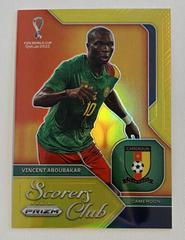 Vincent Aboubakar [Gold] Soccer Cards 2022 Panini Prizm World Cup Scorers Club Prices