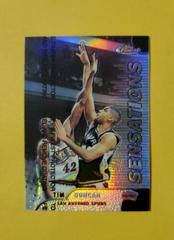 Tim Duncan [Refractor w/ Coating] Basketball Cards 1999 Finest Prices