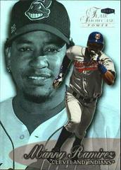 Manny Ramirez [Row 3] #40 Baseball Cards 1999 Flair Showcase Prices