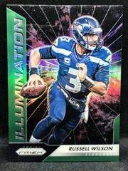 Russell Wilson [Green] #2 Football Cards 2016 Panini Prizm Illumination Prices