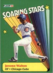 Jerome Walton #8 Baseball Cards 1990 Fleer Soaring Stars Prices