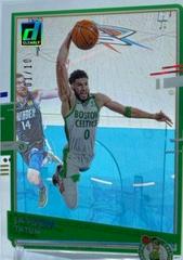 Jayson Tatum [Holo Silver] Basketball Cards 2020 Panini Clearly Donruss Prices