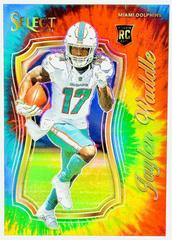 Jaylen Waddle [Tie Dye] #SCR-13 Football Cards 2021 Panini Select Certified Rookies Prices
