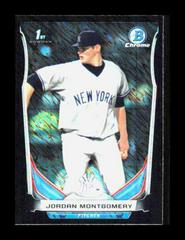 Jordan Montgomery [Yellow Refractor] #94 Baseball Cards 2014 Bowman Chrome Mini Prices