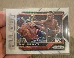 Israel Adesanya [White Sparkle] #2 Ufc Cards 2023 Panini Prizm UFC All Out Prices
