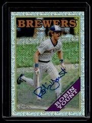Robin Yount [Autograph] Baseball Cards 2022 Topps Silver Pack 1987 Chrome Prices