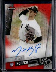 Michael Kopech [Red Wave Refractor] #FA-MK Baseball Cards 2019 Topps Finest Autographs Prices