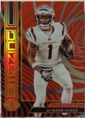 Ja'Marr Chase [Red] #7 Football Cards 2023 Panini Illusions Amazing Prices