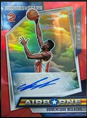 Dominique Wilkins [Red] Basketball Cards 2021 Panini Chronicles Airborne Signatures Prices