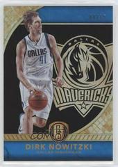 Dirk Nowitzki [Black] #37 Basketball Cards 2016 Panini Gold Standard Prices