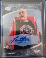 Luther [Autograph] Wrestling Cards 2021 Upper Deck AEW Spectrum Prices
