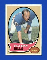 Billy Shaw Football Cards 1970 Topps Prices