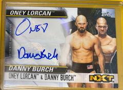 Danny Burch, Oney Lorcan #DA-OD Wrestling Cards 2021 Topps WWE NXT Tag Team Autographs Prices