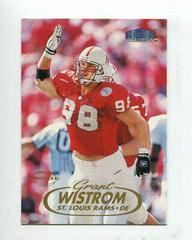 Grant Wistrom #246 Football Cards 1998 Fleer Prices
