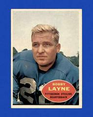 Bobby Layne #93 Football Cards 1960 Topps Prices