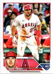 Mike Trout Baseball Cards 2023 Topps Oversize Cards Flagship Collection Companion Prices