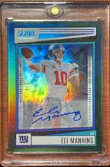 Eli Manning [Signature End Zone] #240 Football Cards 2022 Panini Score Prices
