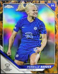 Pernille Harder [Inferno Refractor] Soccer Cards 2021 Topps Chrome UEFA Women’s Champions League Prices