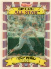 Tony Perez Baseball Cards 1992 Kellogg's Prices