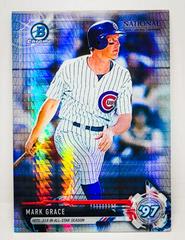 Mark Grace [Gold Refractor] #BNR-MG Baseball Cards 2017 Bowman Chrome National Convention Prices