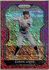 Aaron Judge [Purple Shimmer] Baseball Cards 2021 Panini Prizm Prices