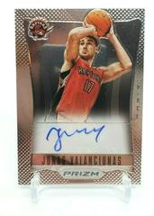 Jonas Valanciunas [Prizm] #25 Basketball Cards 2012 Panini Prizm Autographs Prices