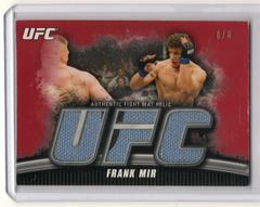 Frank Mir [Red] Ufc Cards 2010 Topps UFC Knockout Fight Mat Relic Prices