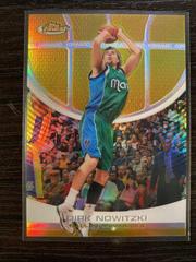 Dirk Nowitzki [Gold Refractor] Basketball Cards 2005 Finest Prices
