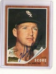Herb Score #TT28F Baseball Cards 2001 Topps Team Legends Autograph Prices