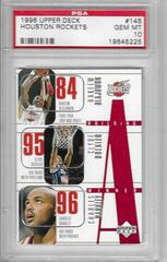 Houston Rockets #145 Basketball Cards 1996 Upper Deck Prices