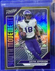 Justin Jefferson [Gold] #YM-7 Football Cards 2023 Panini Prestige Youth Movement Prices