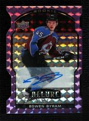 Bowen Byram [Purple Diamond Autograph] Hockey Cards 2020 Upper Deck Allure Prices