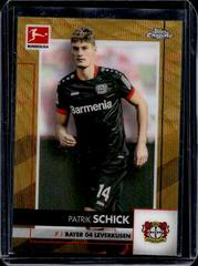 Patrik Schick [Gold Wave Refractor] Soccer Cards 2020 Topps Chrome Bundesliga Prices
